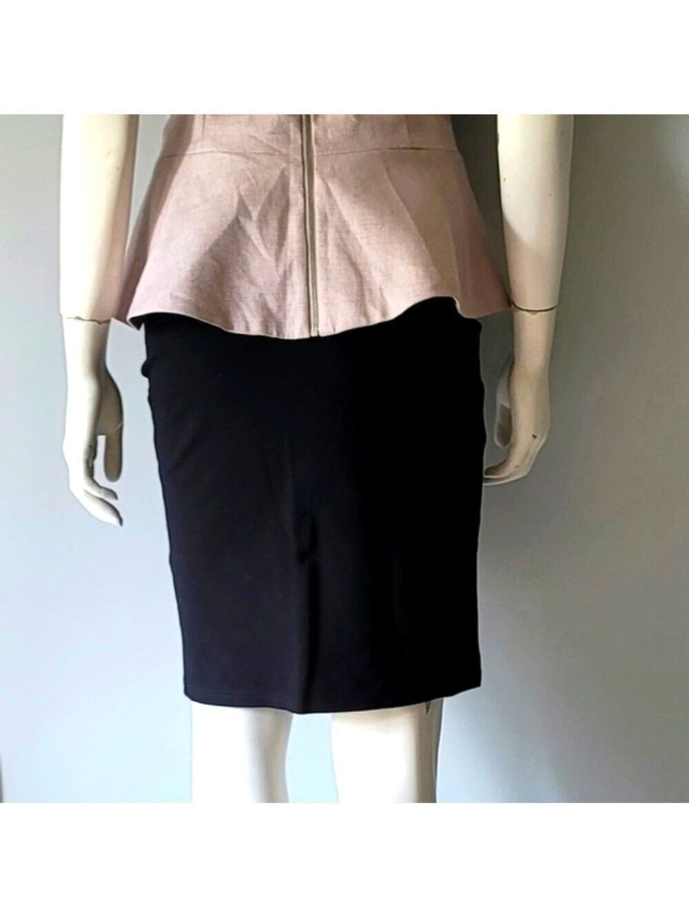 Studio Petite Black Pencil Skirt Size Small S